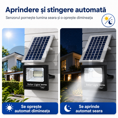 PROMO SET 2: Proiectoare LED cu Panouri Solare 400W